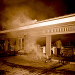 Pak-A-Sak gits burgled and boint up 1953