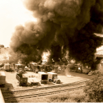 KCS warehouse blaze 1951