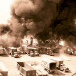 KCS warehouse blaze 1951