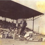daredevil stunt drivers at the grandstand